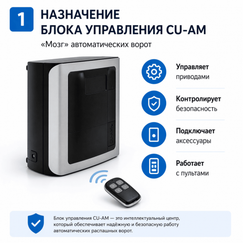 Блок управления Alutech | CU-AM 2